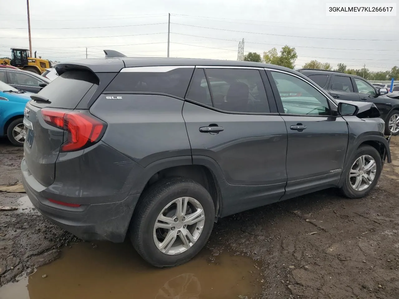 2019 GMC Terrain Sle VIN: 3GKALMEV7KL266617 Lot: 73331614