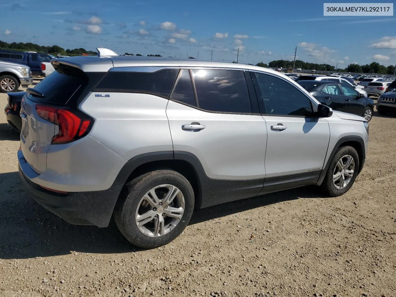 2019 GMC Terrain Sle VIN: 3GKALMEV7KL292117 Lot: 73524654