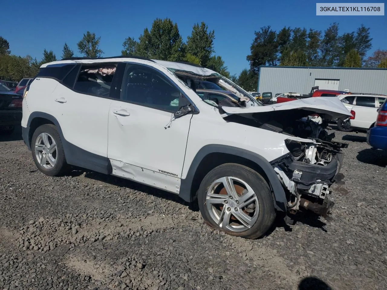 2019 GMC Terrain Sle VIN: 3GKALTEX1KL116708 Lot: 74021274