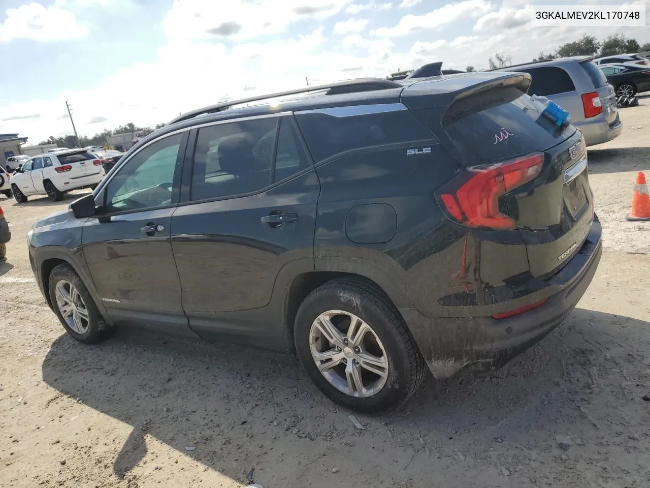 2019 GMC Terrain Sle VIN: 3GKALMEV2KL170748 Lot: 74153004