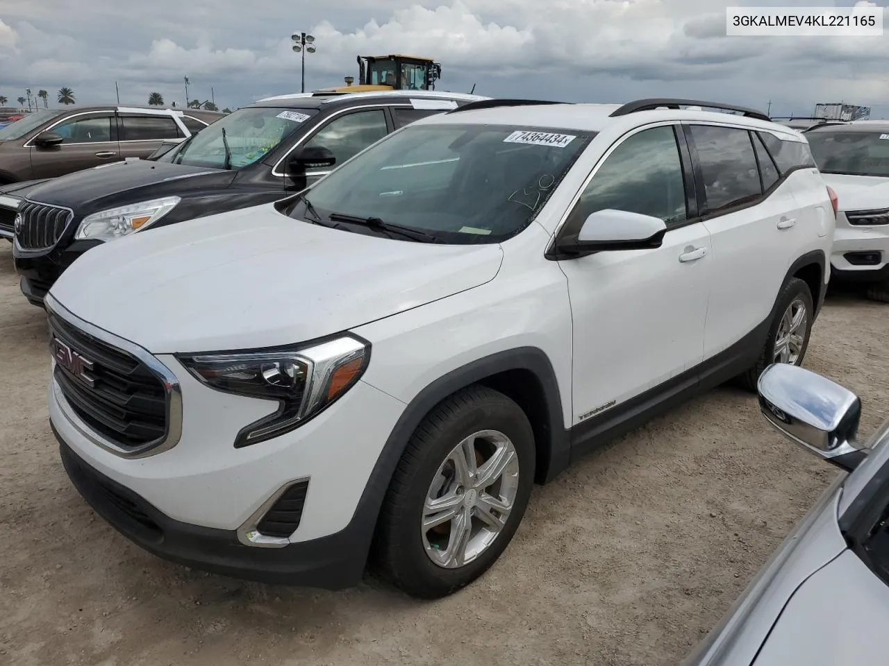 2019 GMC Terrain Sle VIN: 3GKALMEV4KL221165 Lot: 74364434