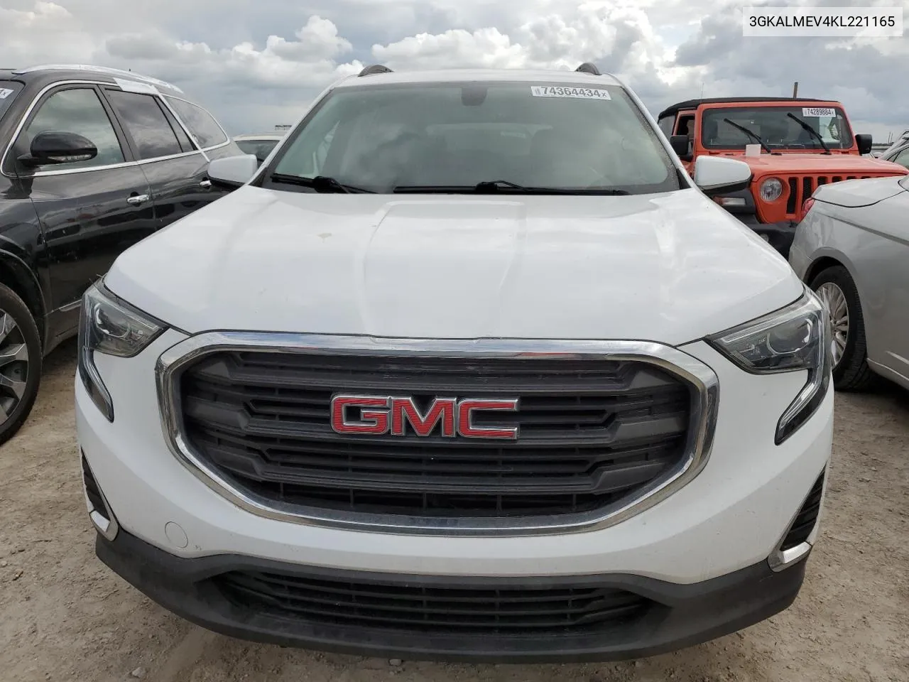 2019 GMC Terrain Sle VIN: 3GKALMEV4KL221165 Lot: 74364434