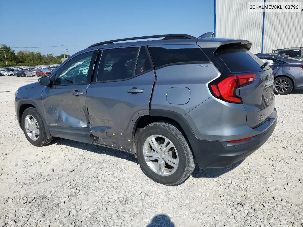 2019 GMC Terrain Sle VIN: 3GKALMEV8KL103796 Lot: 74457564