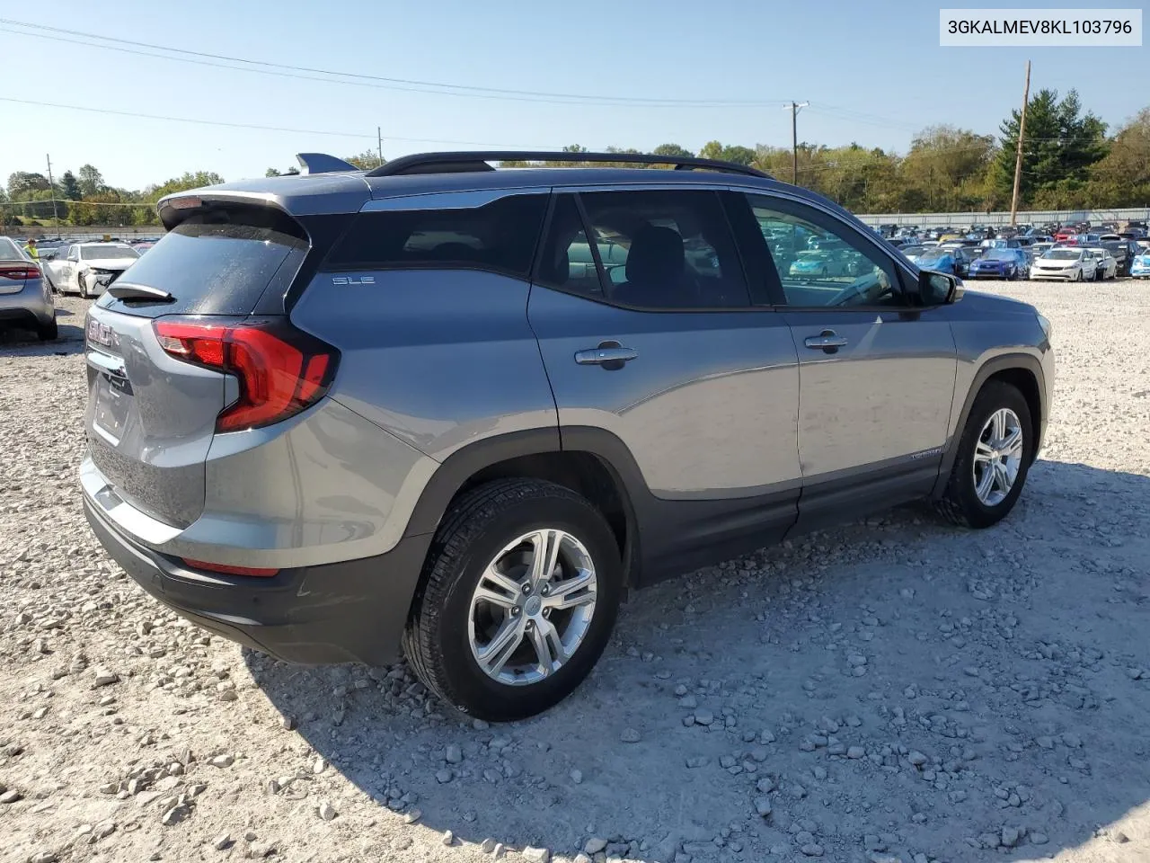 2019 GMC Terrain Sle VIN: 3GKALMEV8KL103796 Lot: 74457564