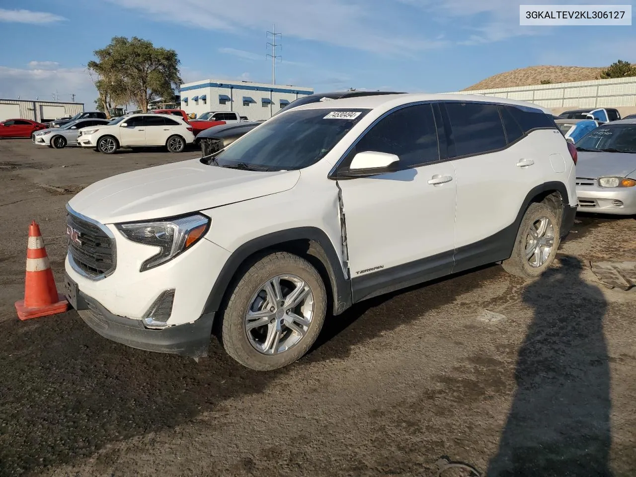 2019 GMC Terrain Sle VIN: 3GKALTEV2KL306127 Lot: 74530494