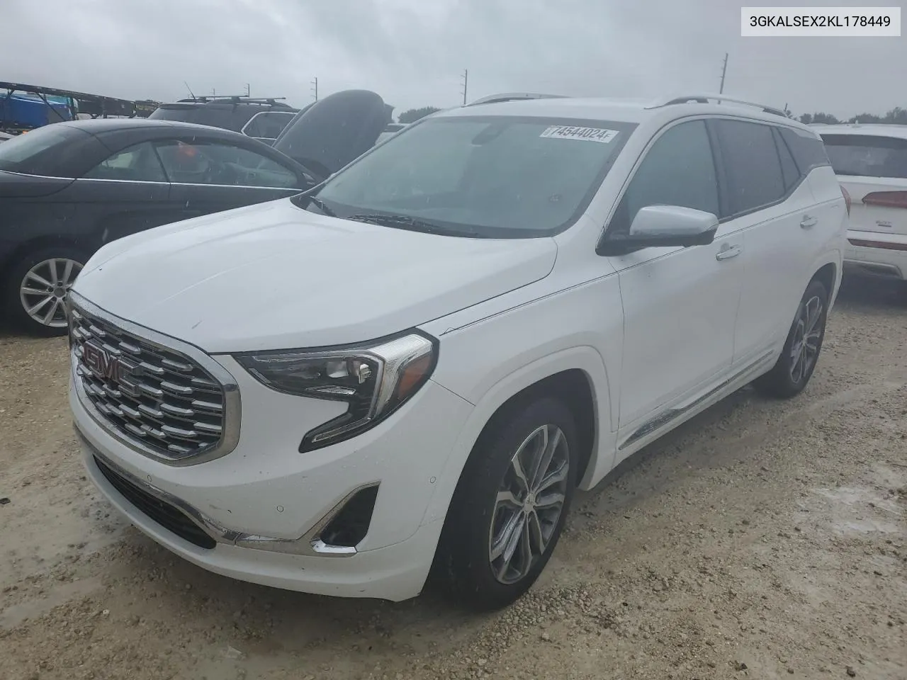 2019 GMC Terrain Denali VIN: 3GKALSEX2KL178449 Lot: 74544024