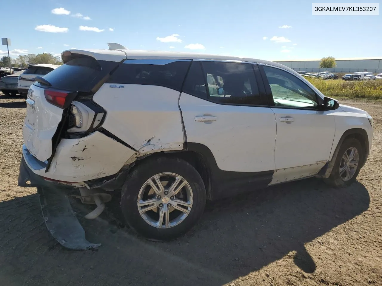 2019 GMC Terrain Sle VIN: 3GKALMEV7KL353207 Lot: 74547724