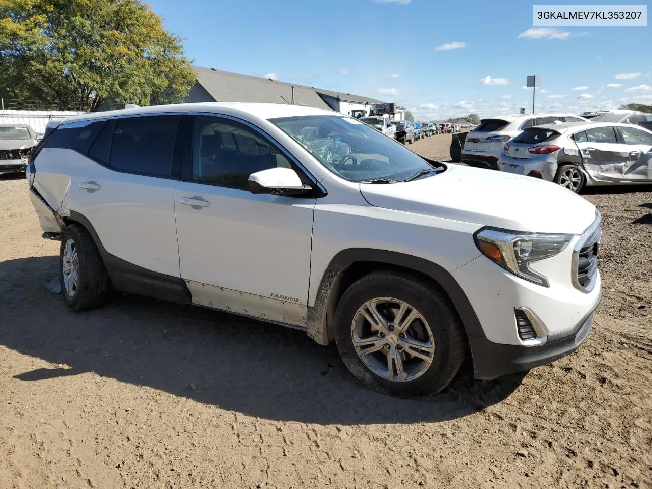 2019 GMC Terrain Sle VIN: 3GKALMEV7KL353207 Lot: 74547724