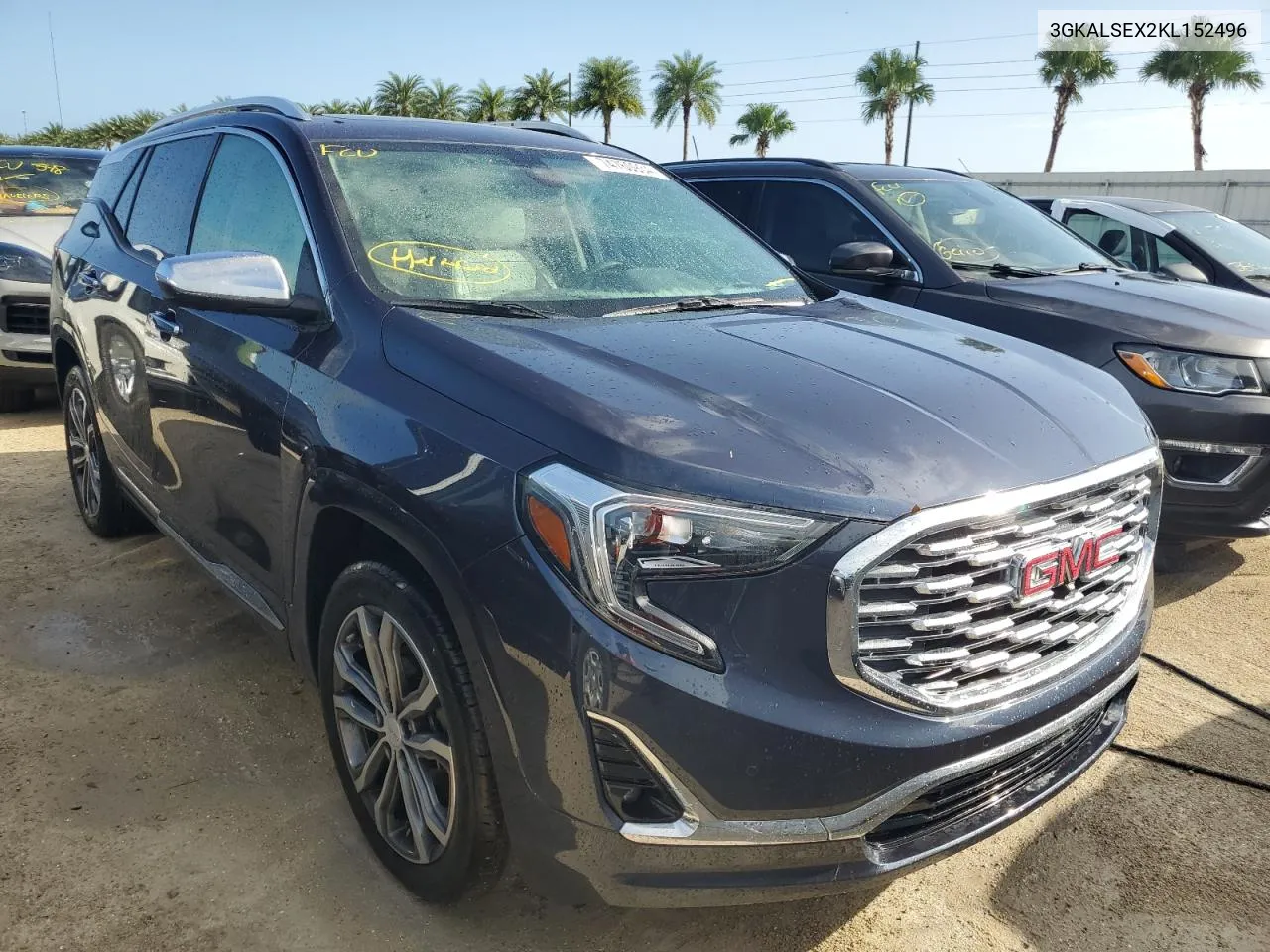 2019 GMC Terrain Denali VIN: 3GKALSEX2KL152496 Lot: 74760934