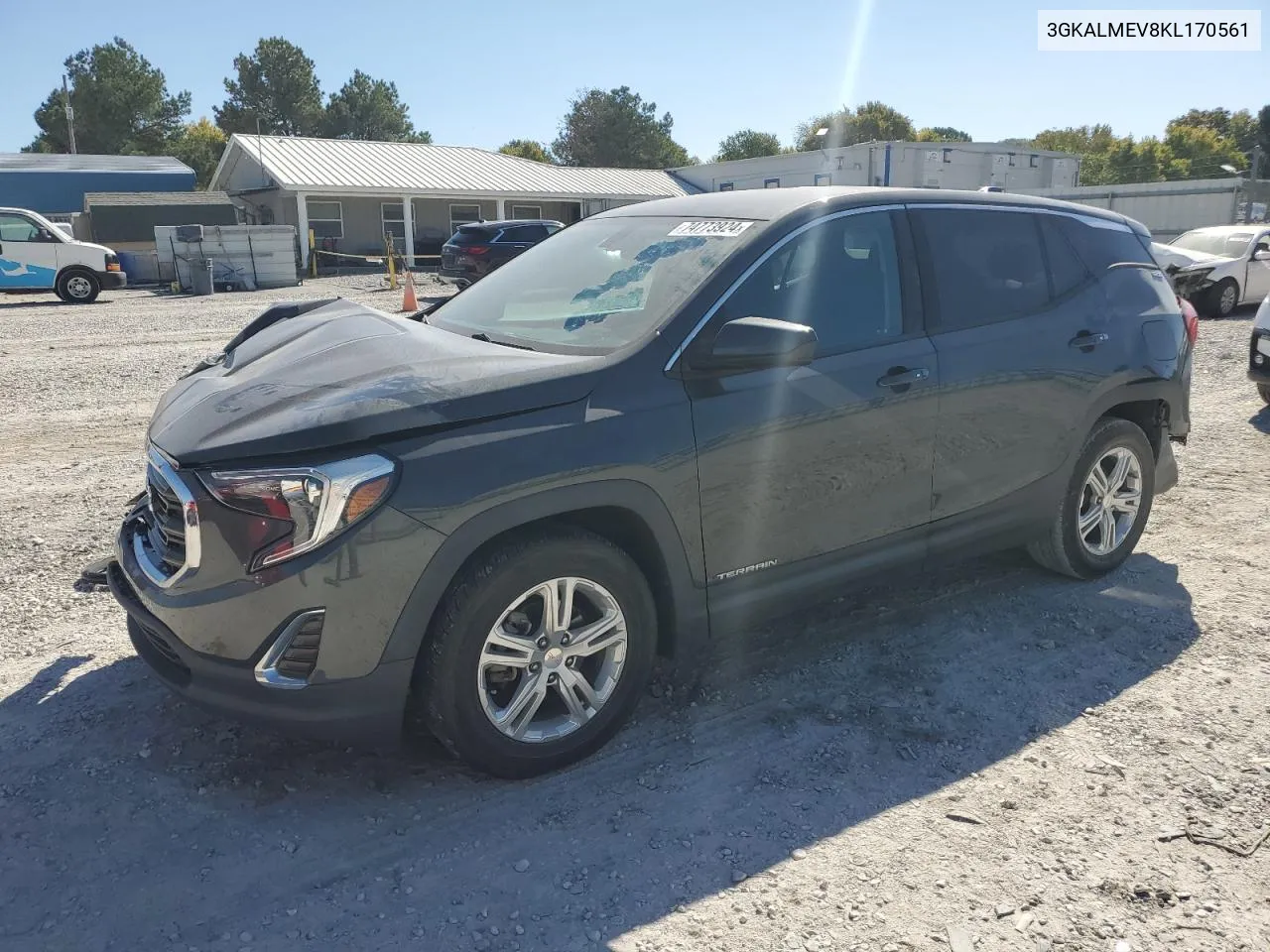 2019 GMC Terrain Sle VIN: 3GKALMEV8KL170561 Lot: 74773924