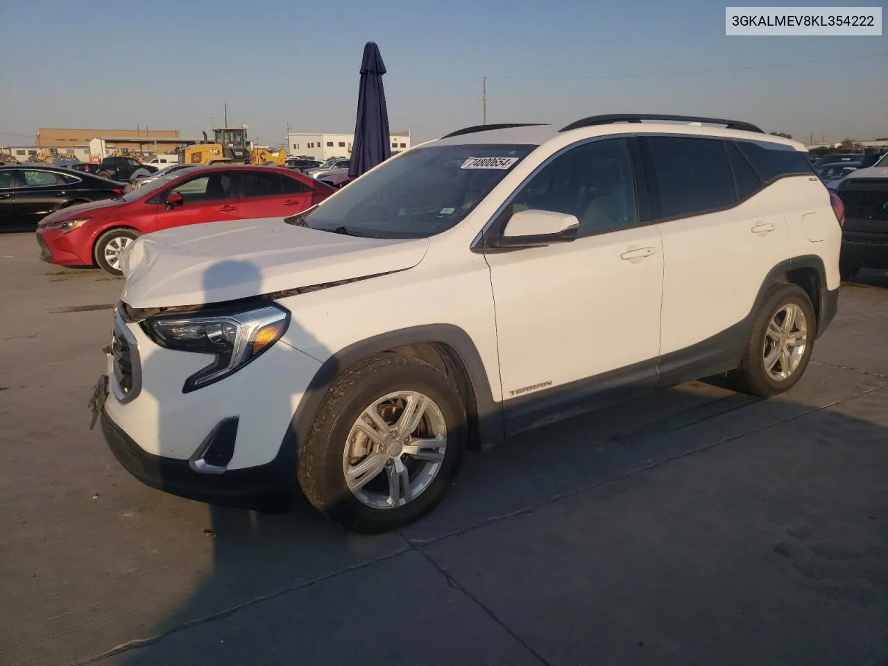 2019 GMC Terrain Sle VIN: 3GKALMEV8KL354222 Lot: 74800654