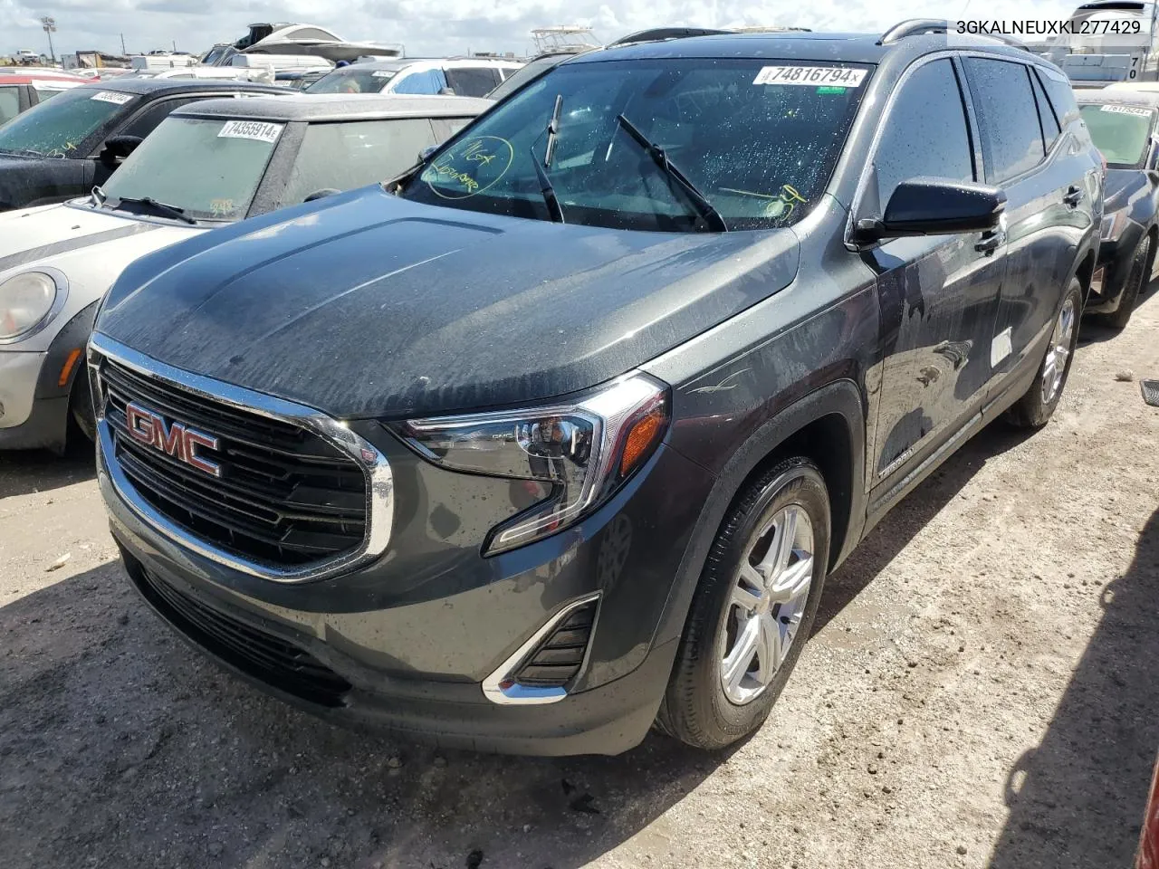 2019 GMC Terrain Sle VIN: 3GKALNEUXKL277429 Lot: 74816794