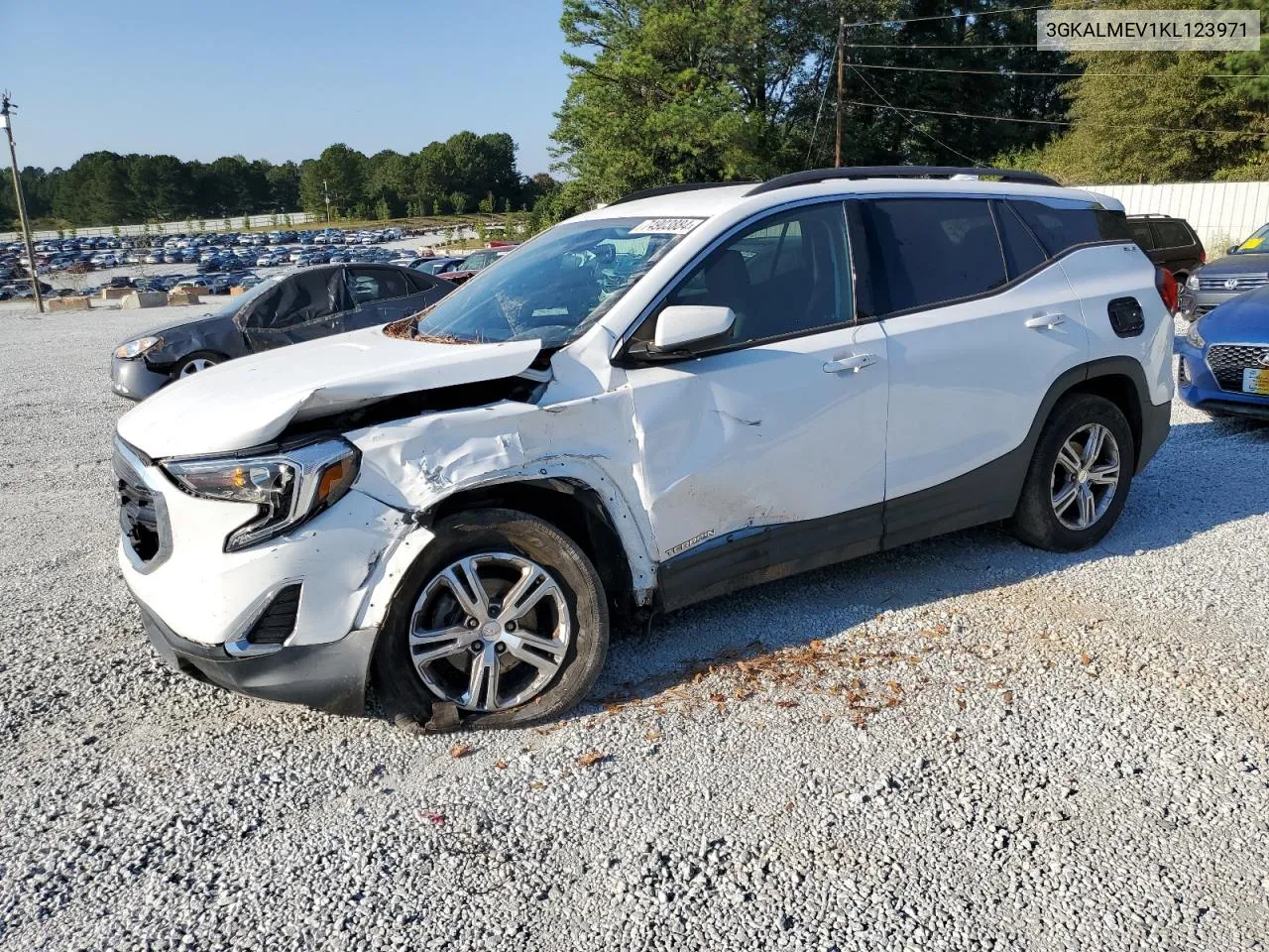 2019 GMC Terrain Sle VIN: 3GKALMEV1KL123971 Lot: 74903884