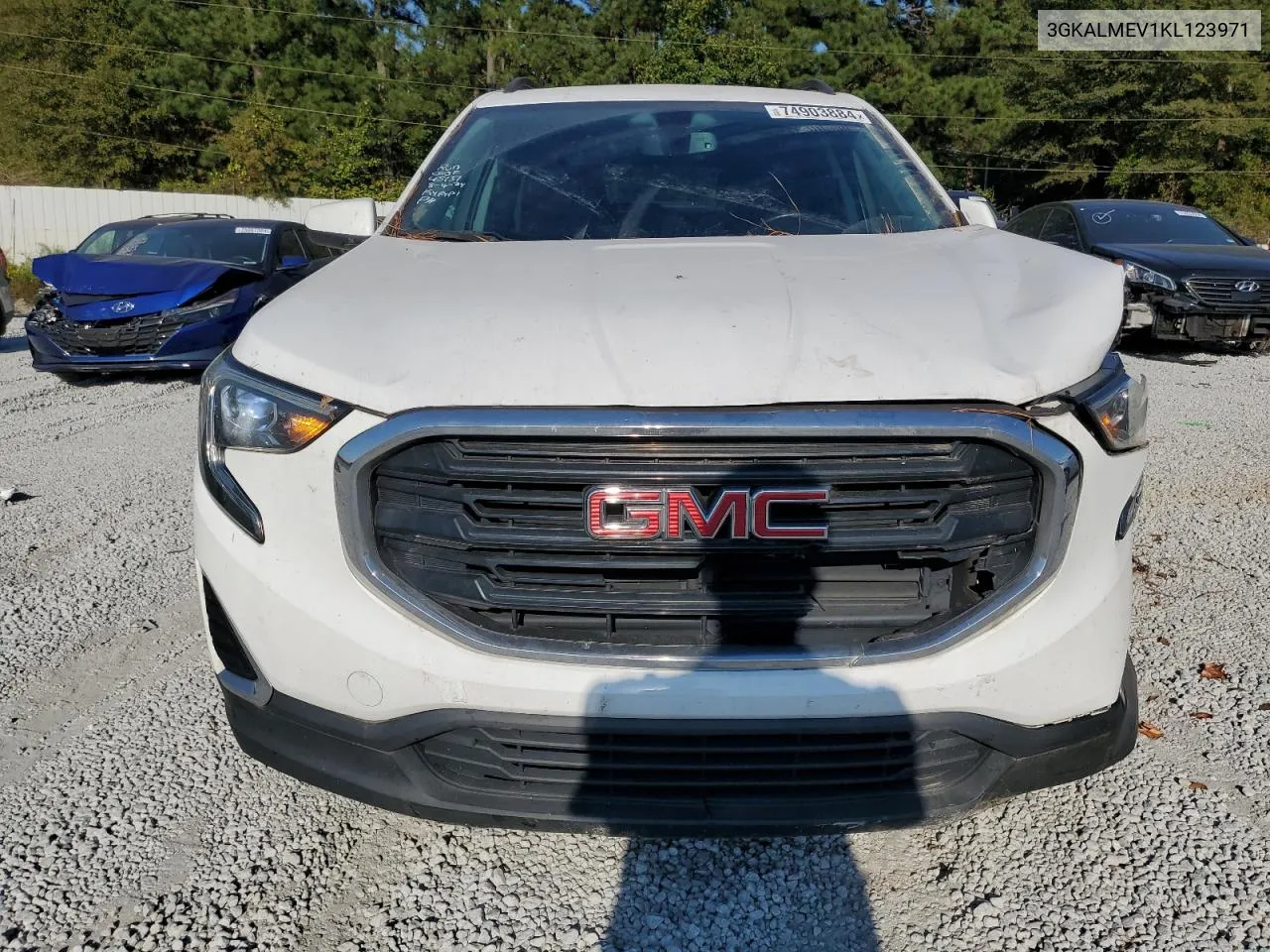 3GKALMEV1KL123971 2019 GMC Terrain Sle