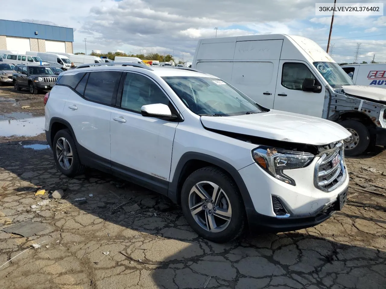 2019 GMC Terrain Slt VIN: 3GKALVEV2KL376402 Lot: 74983914