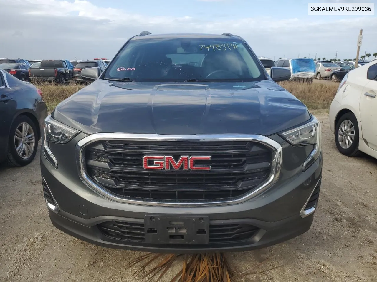 2019 GMC Terrain Sle VIN: 3GKALMEV9KL299036 Lot: 74983934