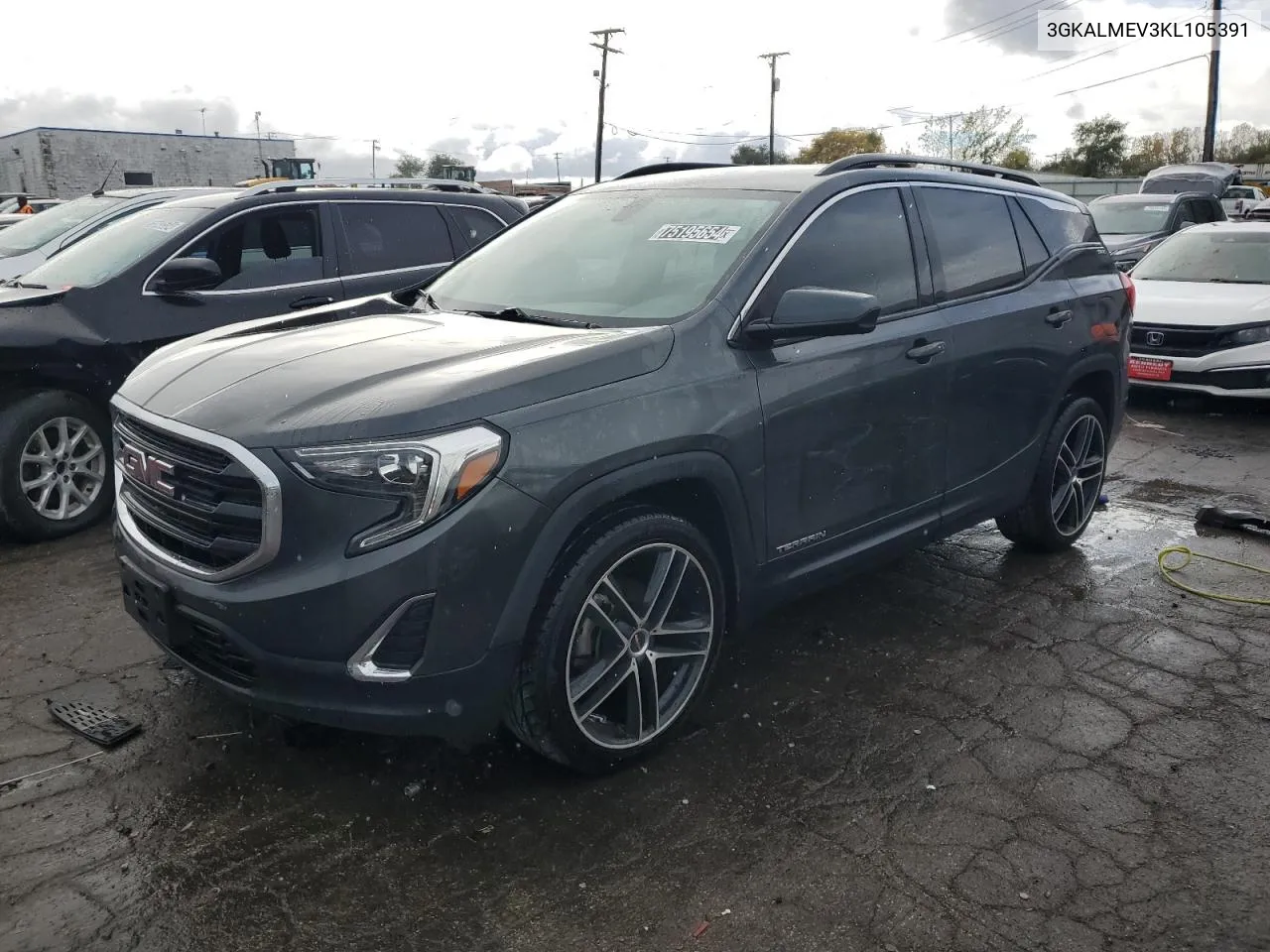 2019 GMC Terrain Sle VIN: 3GKALMEV3KL105391 Lot: 75195654