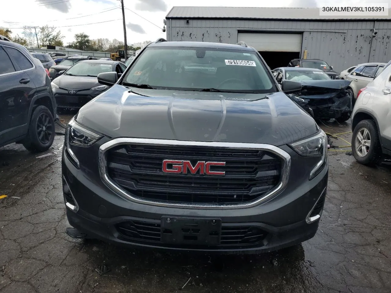 2019 GMC Terrain Sle VIN: 3GKALMEV3KL105391 Lot: 75195654