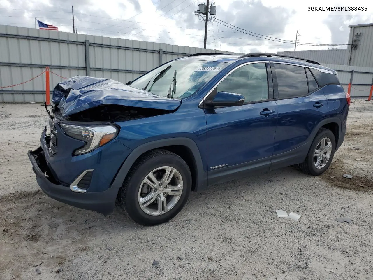 3GKALMEV8KL388435 2019 GMC Terrain Sle