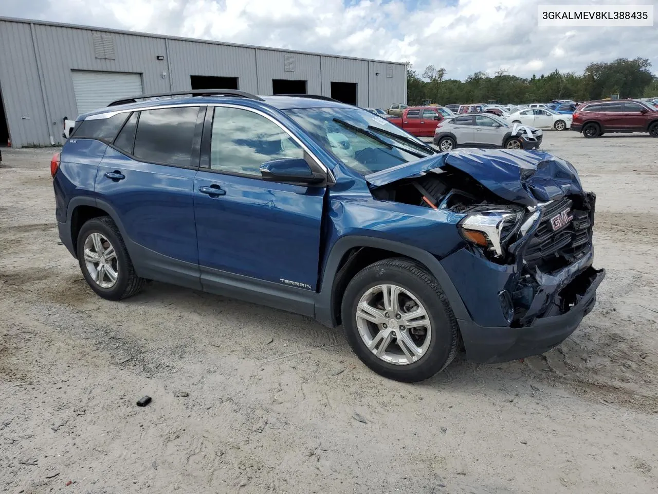 2019 GMC Terrain Sle VIN: 3GKALMEV8KL388435 Lot: 75211704