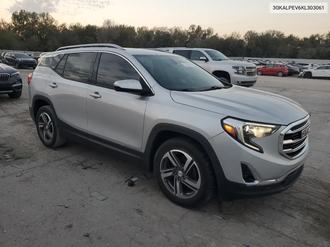 2019 GMC Terrain Slt VIN: 3GKALPEV6KL303061 Lot: 75403444