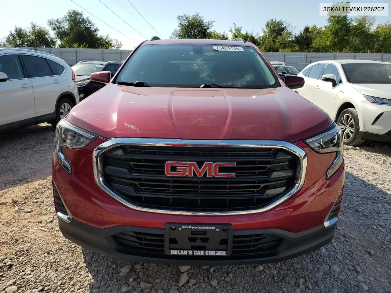 3GKALTEV6KL226202 2019 GMC Terrain Sle