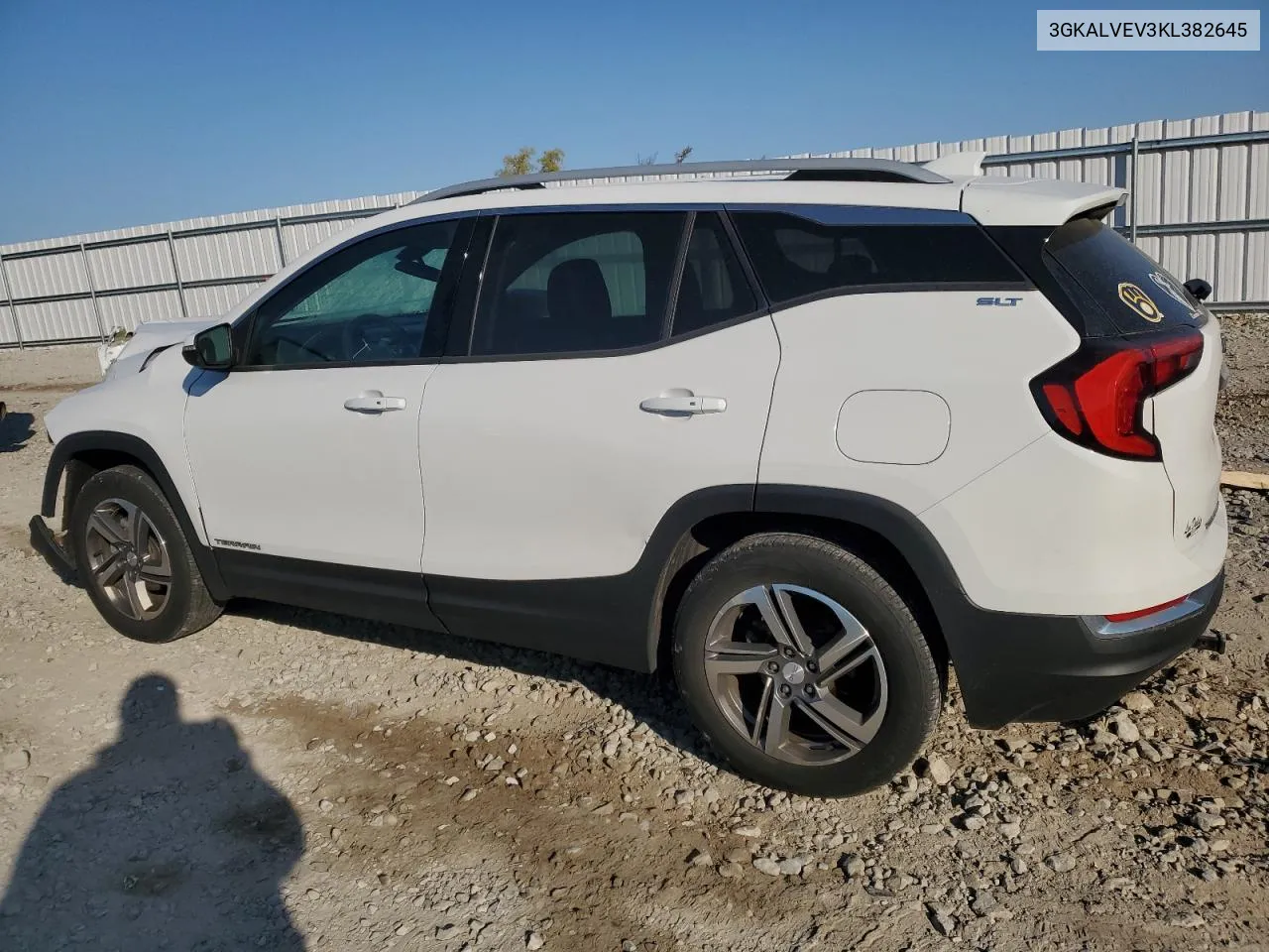 2019 GMC Terrain Slt VIN: 3GKALVEV3KL382645 Lot: 75498674