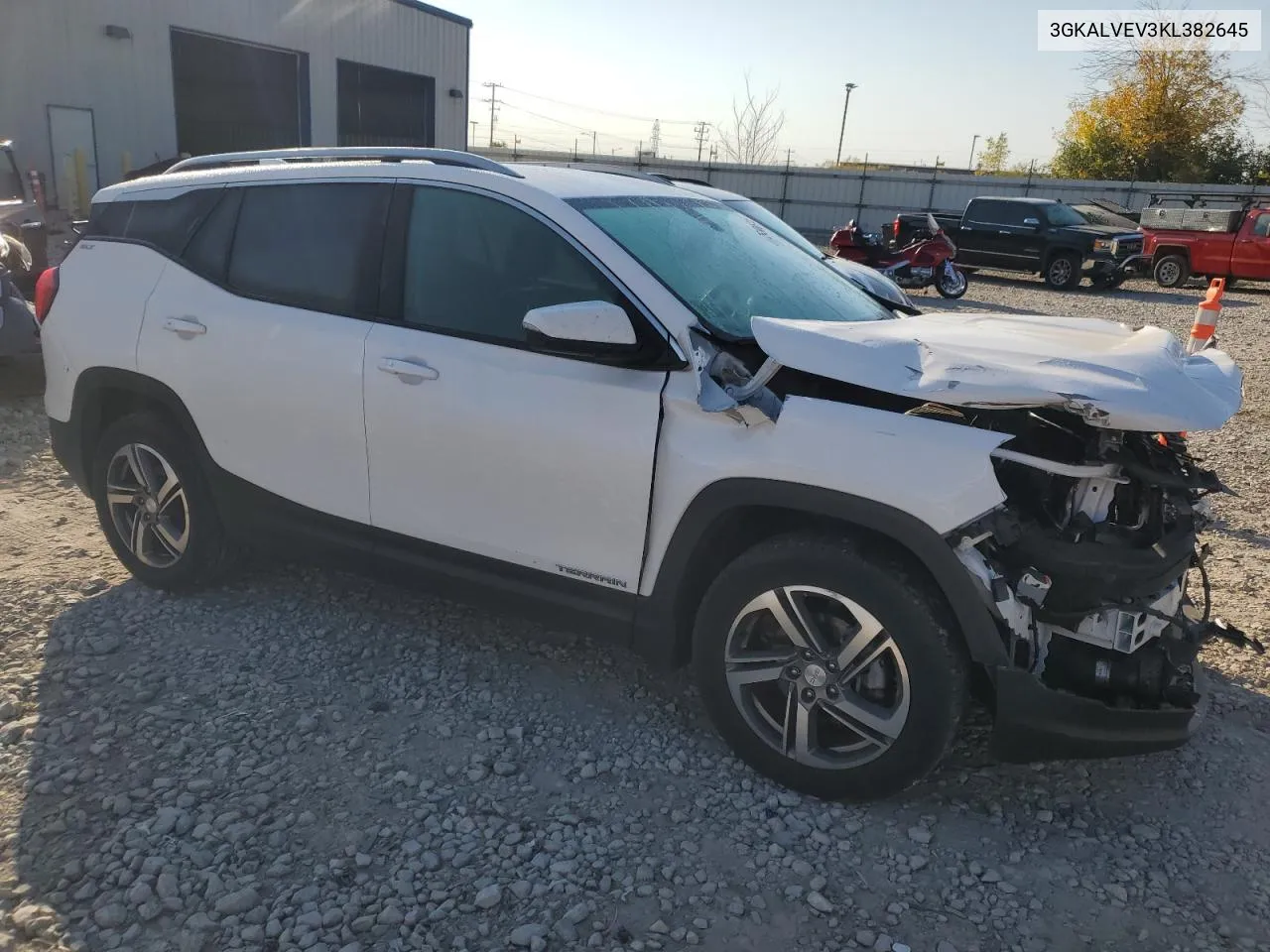 2019 GMC Terrain Slt VIN: 3GKALVEV3KL382645 Lot: 75498674