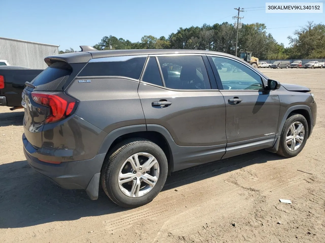 2019 GMC Terrain Sle VIN: 3GKALMEV9KL340152 Lot: 75510424