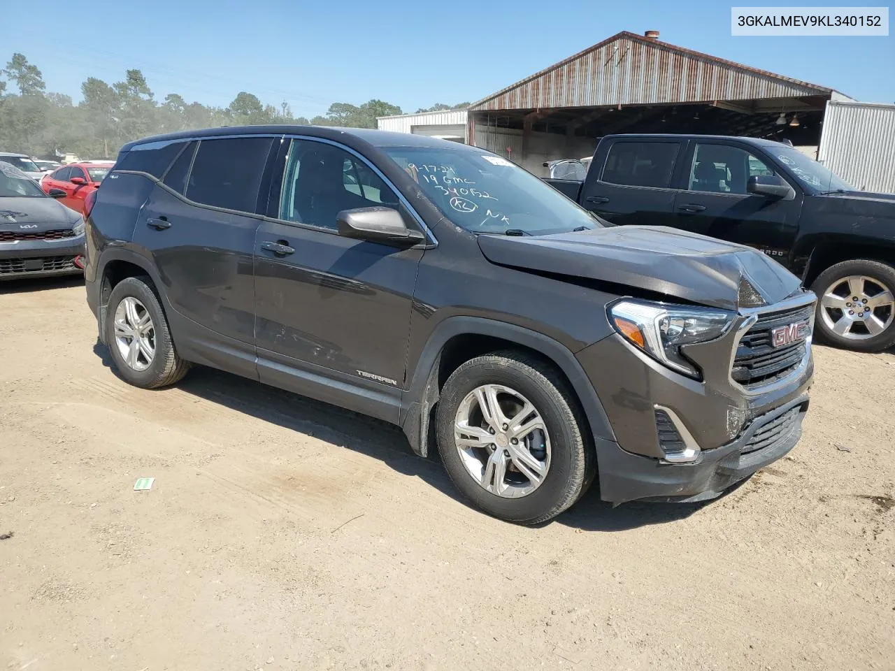 2019 GMC Terrain Sle VIN: 3GKALMEV9KL340152 Lot: 75510424