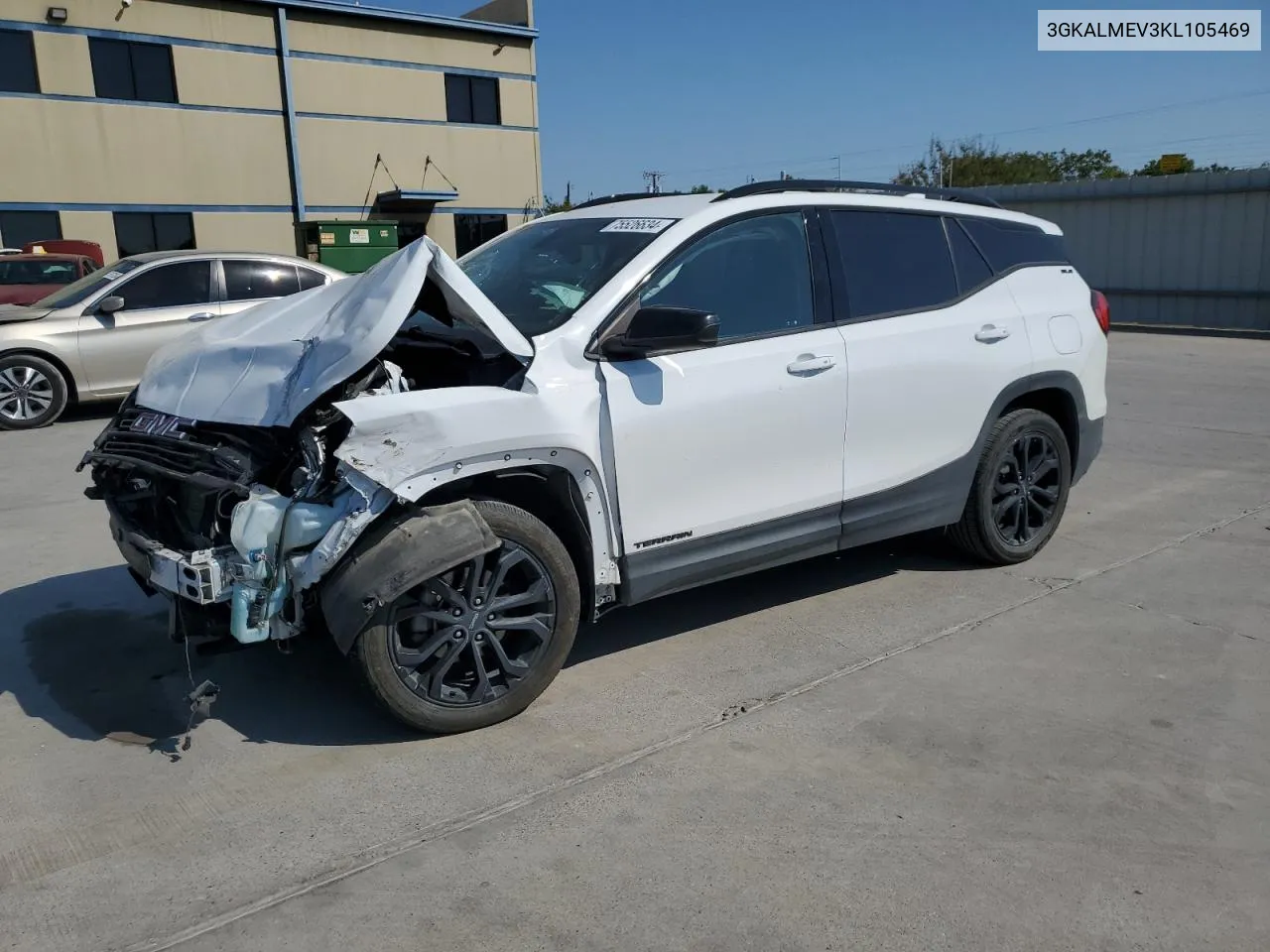 2019 GMC Terrain Sle VIN: 3GKALMEV3KL105469 Lot: 75526634