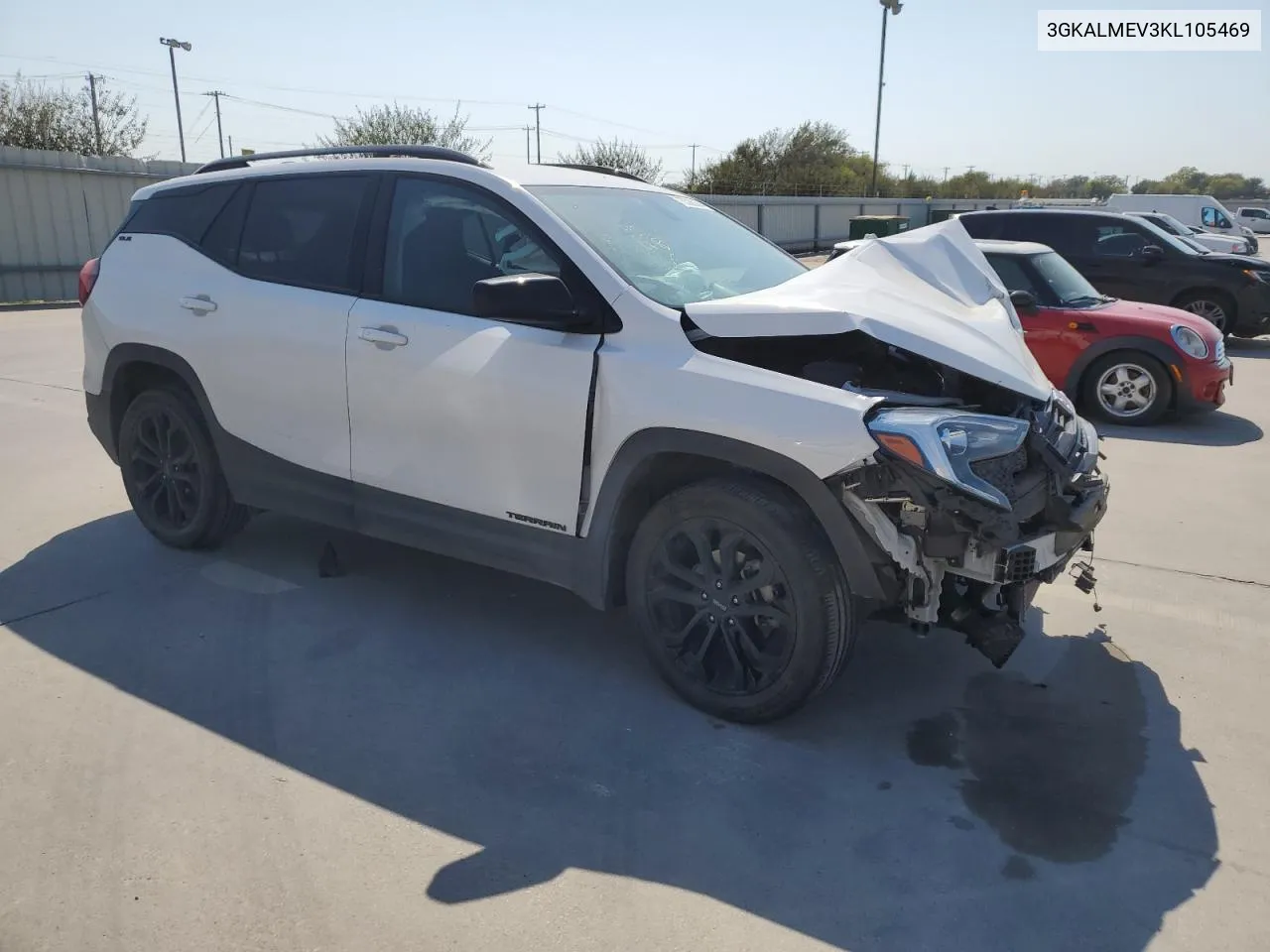 2019 GMC Terrain Sle VIN: 3GKALMEV3KL105469 Lot: 75526634