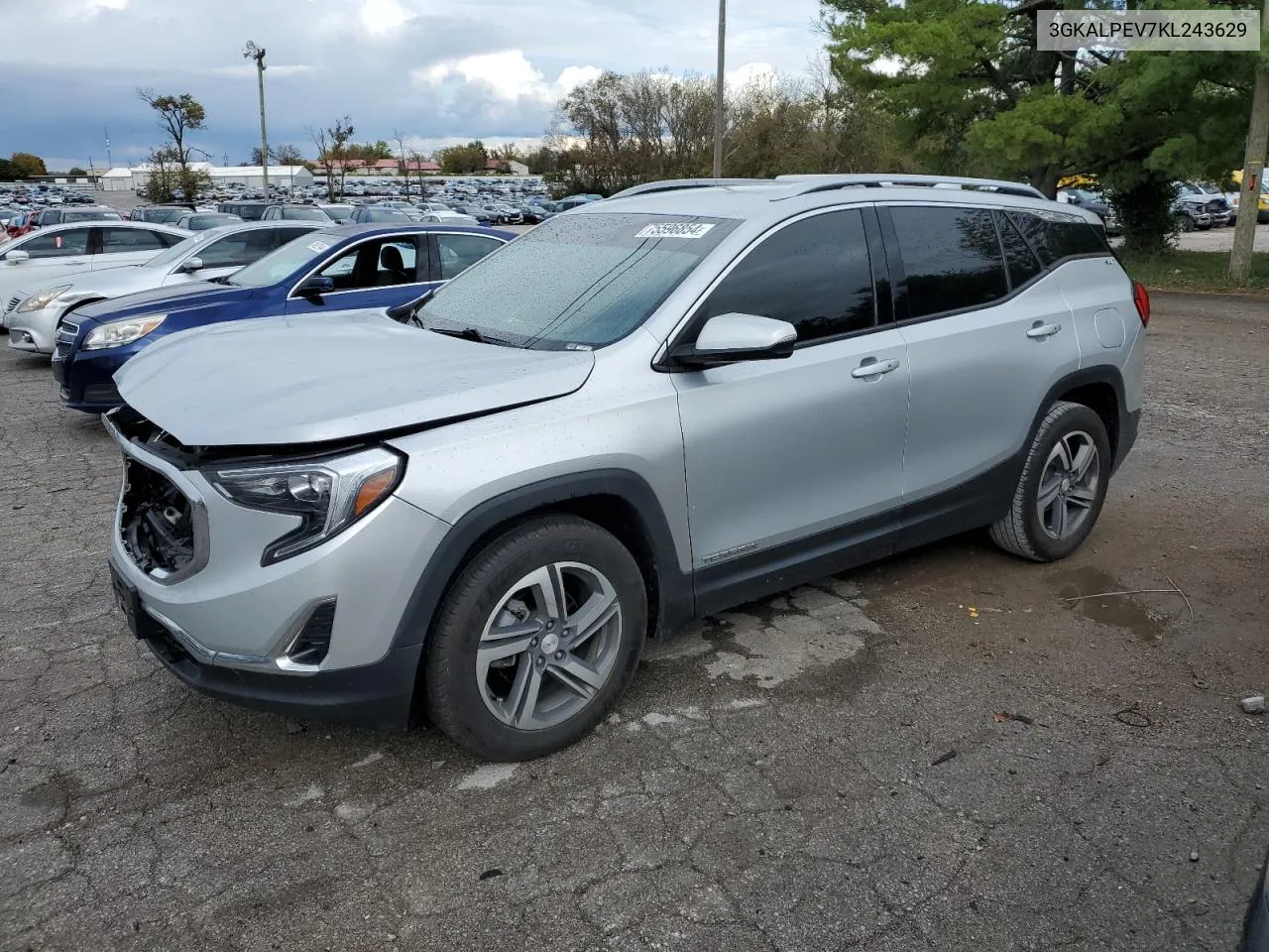 3GKALPEV7KL243629 2019 GMC Terrain Slt