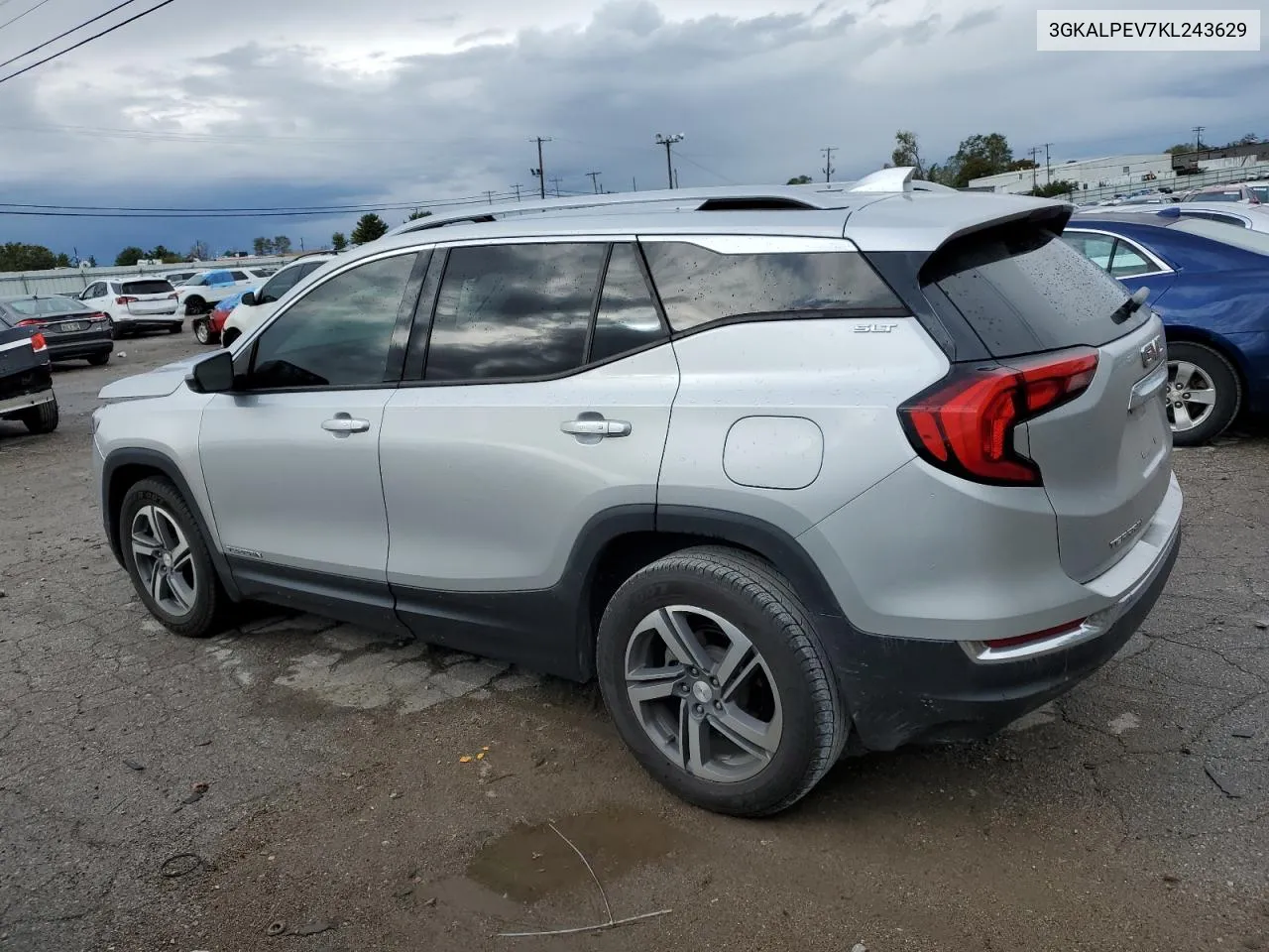 2019 GMC Terrain Slt VIN: 3GKALPEV7KL243629 Lot: 75596854