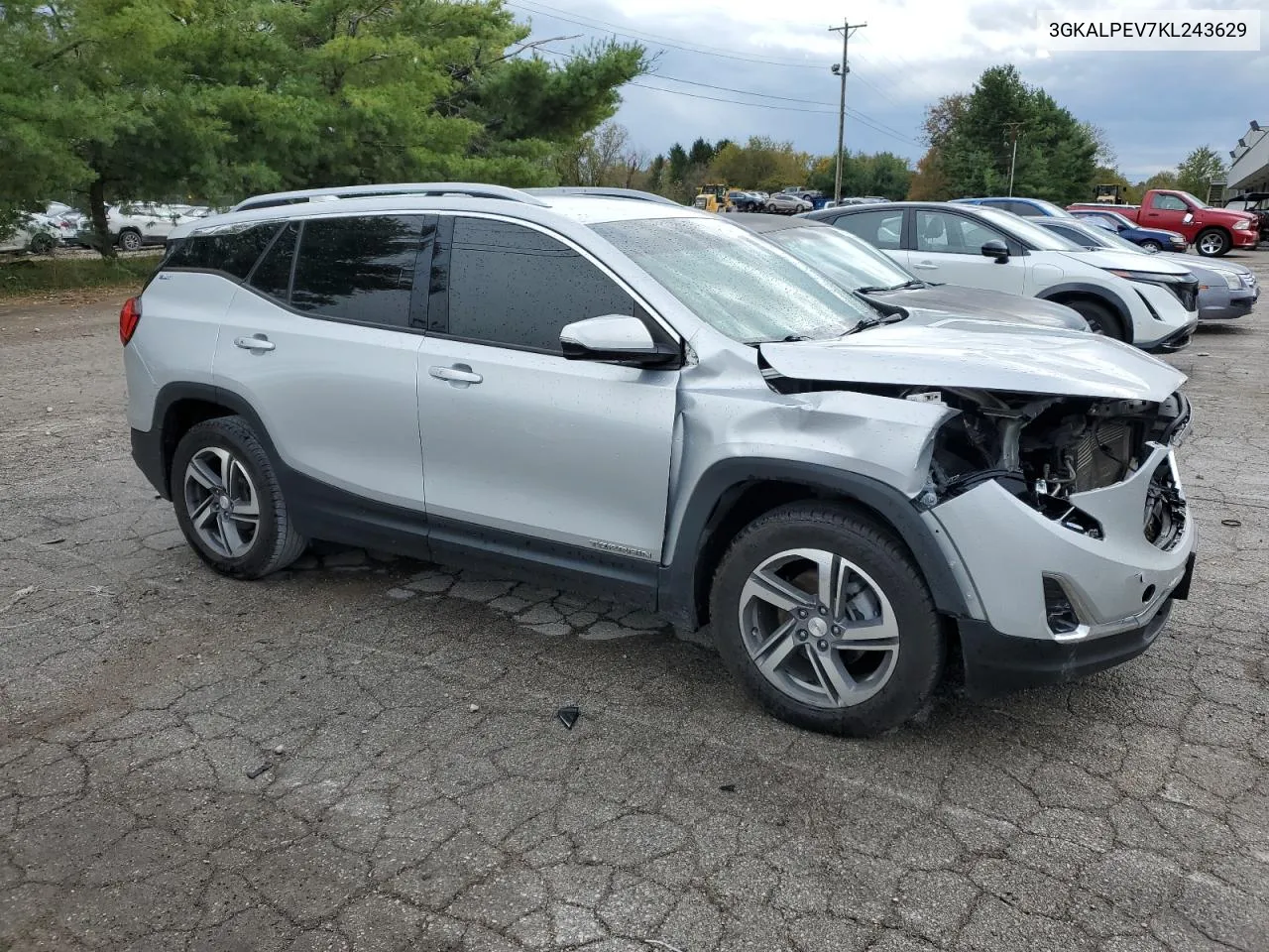 3GKALPEV7KL243629 2019 GMC Terrain Slt