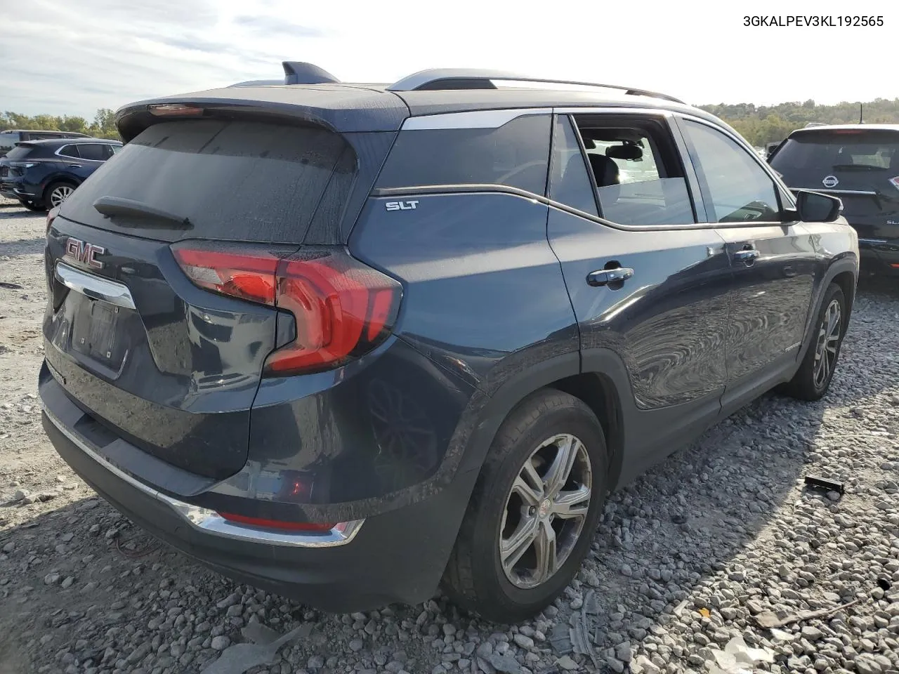 2019 GMC Terrain Slt VIN: 3GKALPEV3KL192565 Lot: 75646404