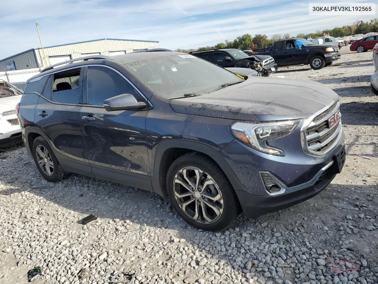 2019 GMC Terrain Slt VIN: 3GKALPEV3KL192565 Lot: 75646404