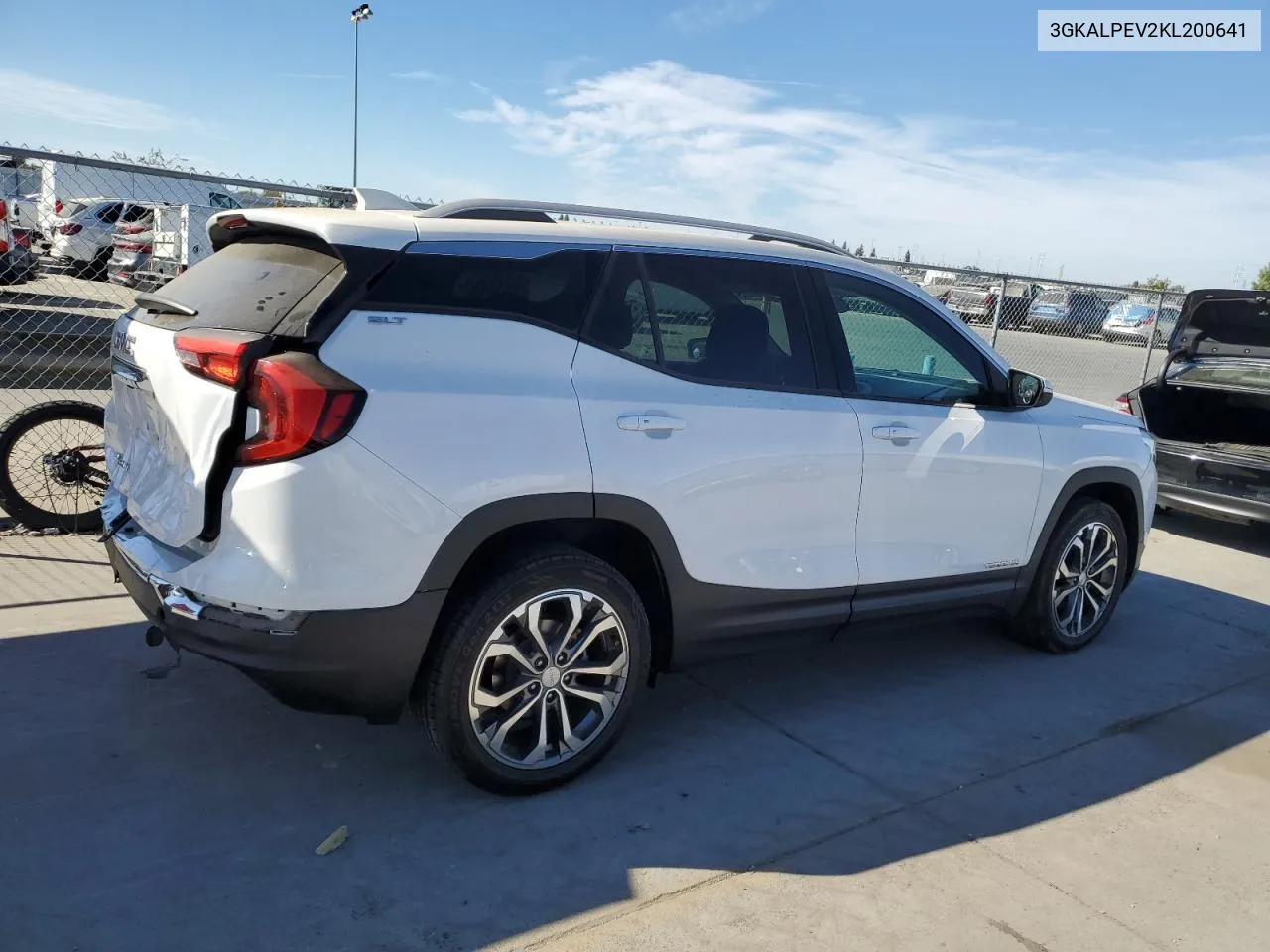 2019 GMC Terrain Slt VIN: 3GKALPEV2KL200641 Lot: 75723634