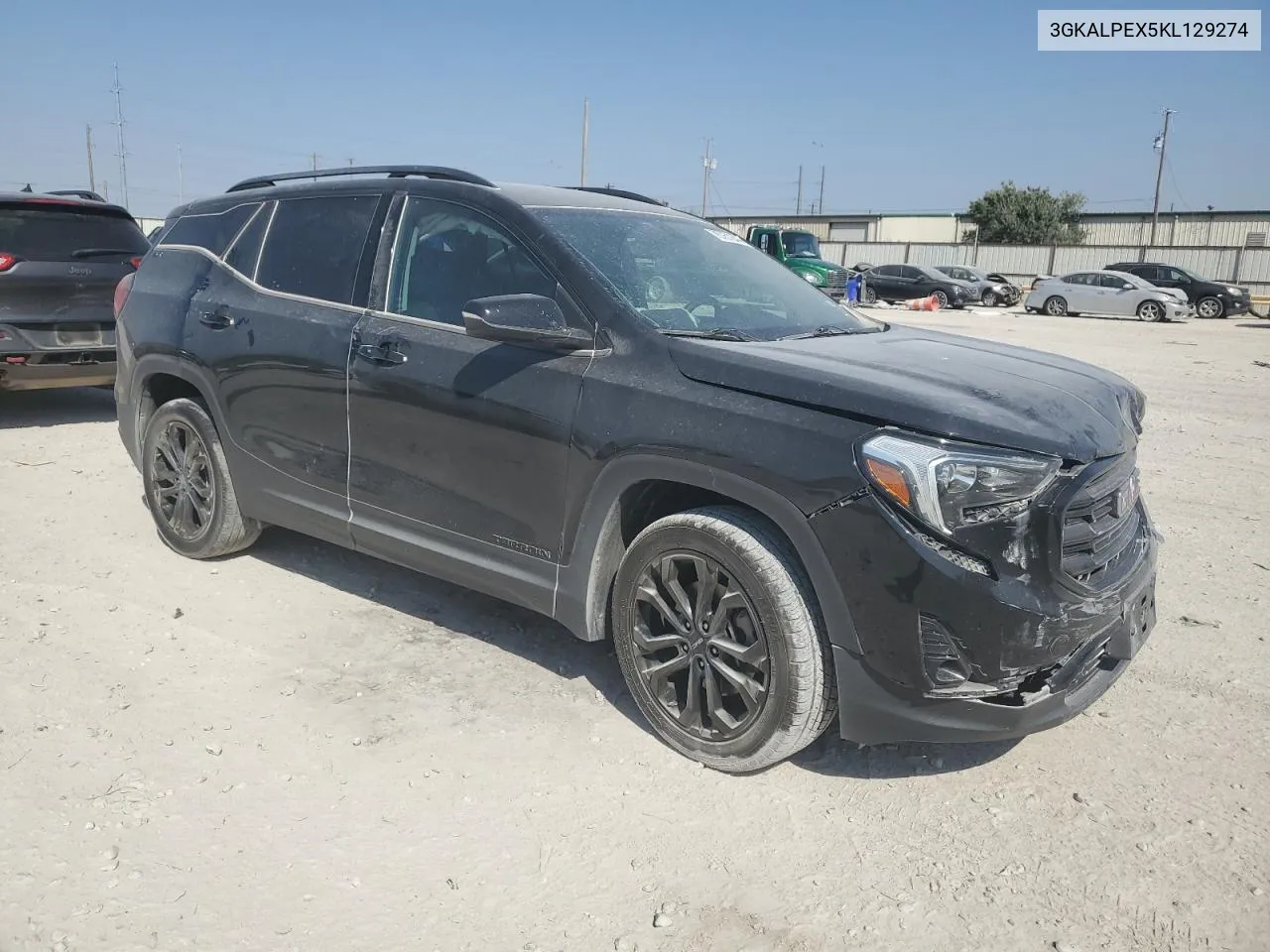 2019 GMC Terrain Slt VIN: 3GKALPEX5KL129274 Lot: 75751244