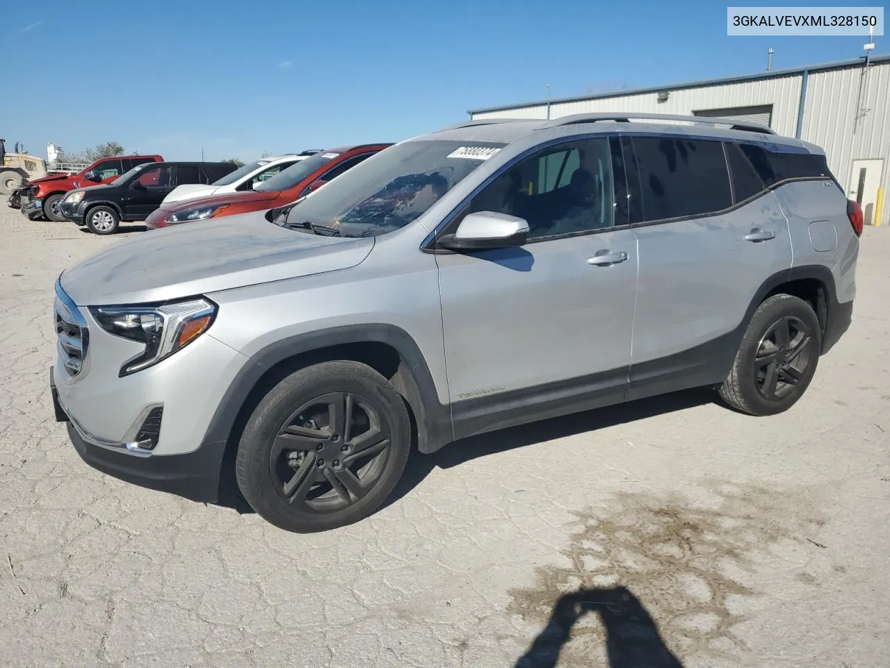 2019 GMC Terrain Slt VIN: 3GKALVEVXML328150 Lot: 75880374