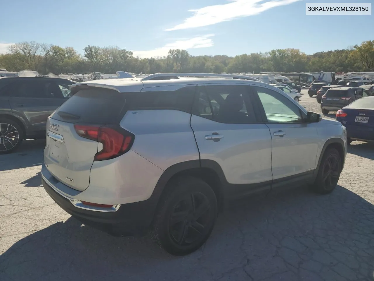 2019 GMC Terrain Slt VIN: 3GKALVEVXML328150 Lot: 75880374