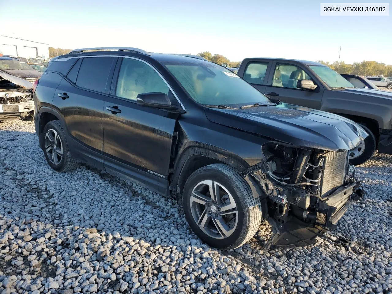 3GKALVEVXKL346502 2019 GMC Terrain Slt