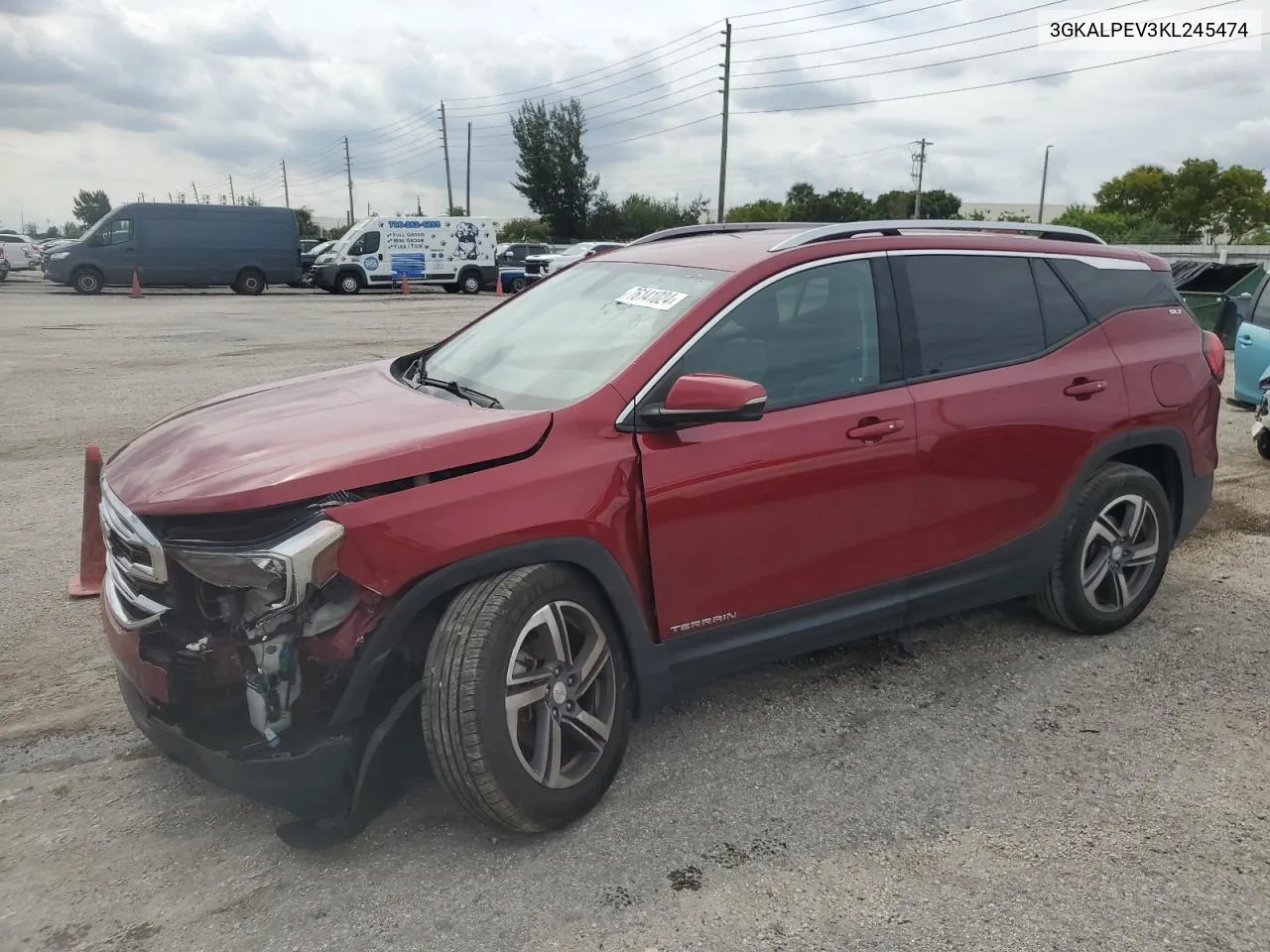 3GKALPEV3KL245474 2019 GMC Terrain Slt