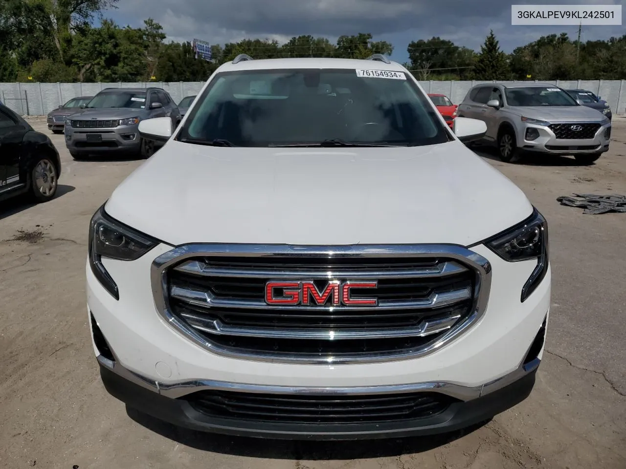 2019 GMC Terrain Slt VIN: 3GKALPEV9KL242501 Lot: 76154934