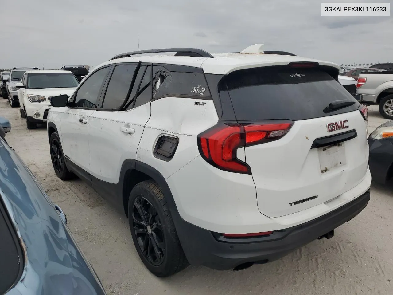 2019 GMC Terrain Slt VIN: 3GKALPEX3KL116233 Lot: 76199214