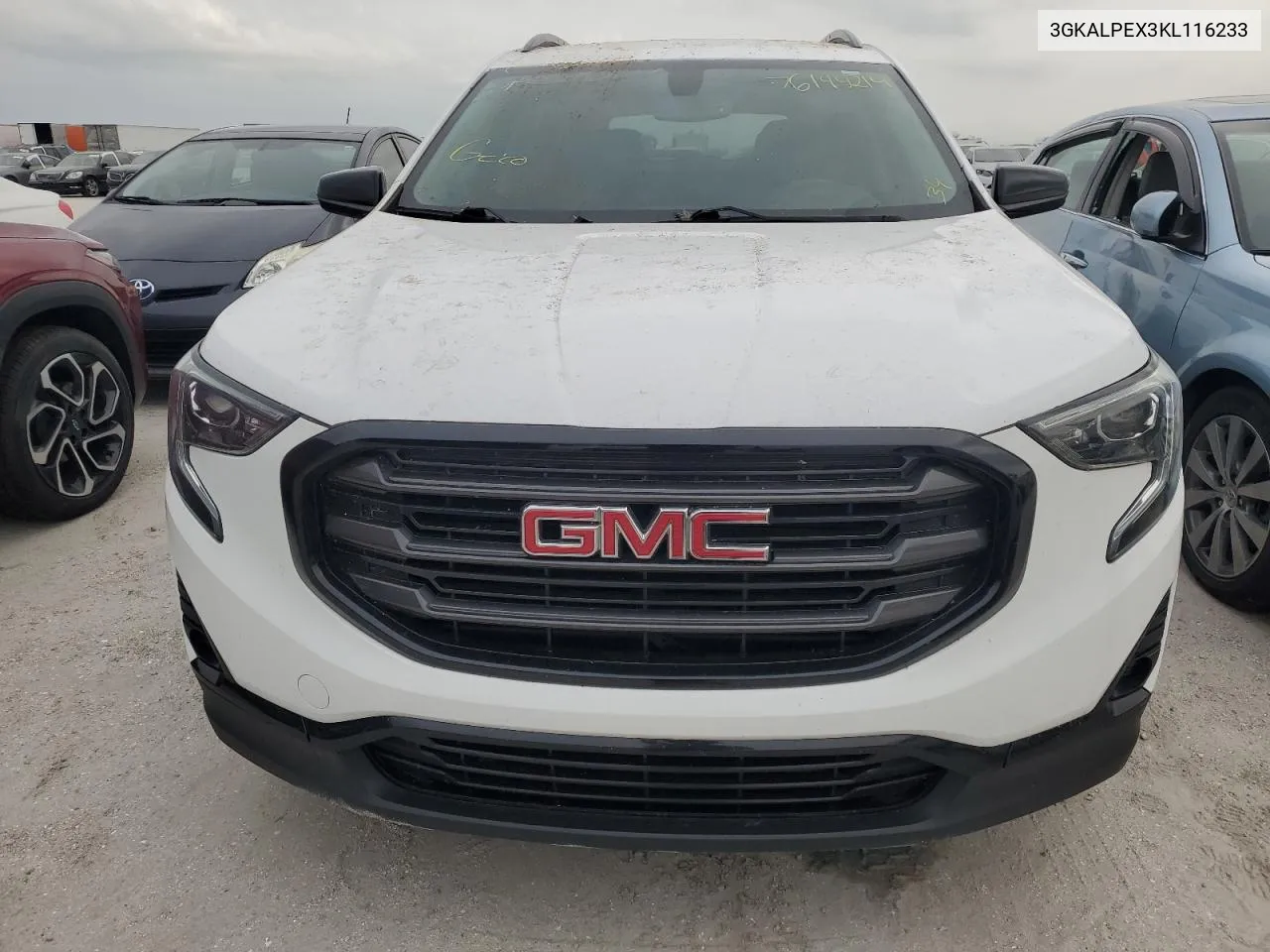 2019 GMC Terrain Slt VIN: 3GKALPEX3KL116233 Lot: 76199214