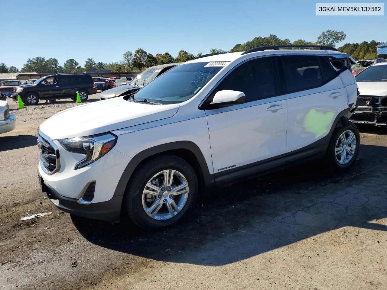 2019 GMC Terrain Sle VIN: 3GKALMEV5KL137582 Lot: 76352694