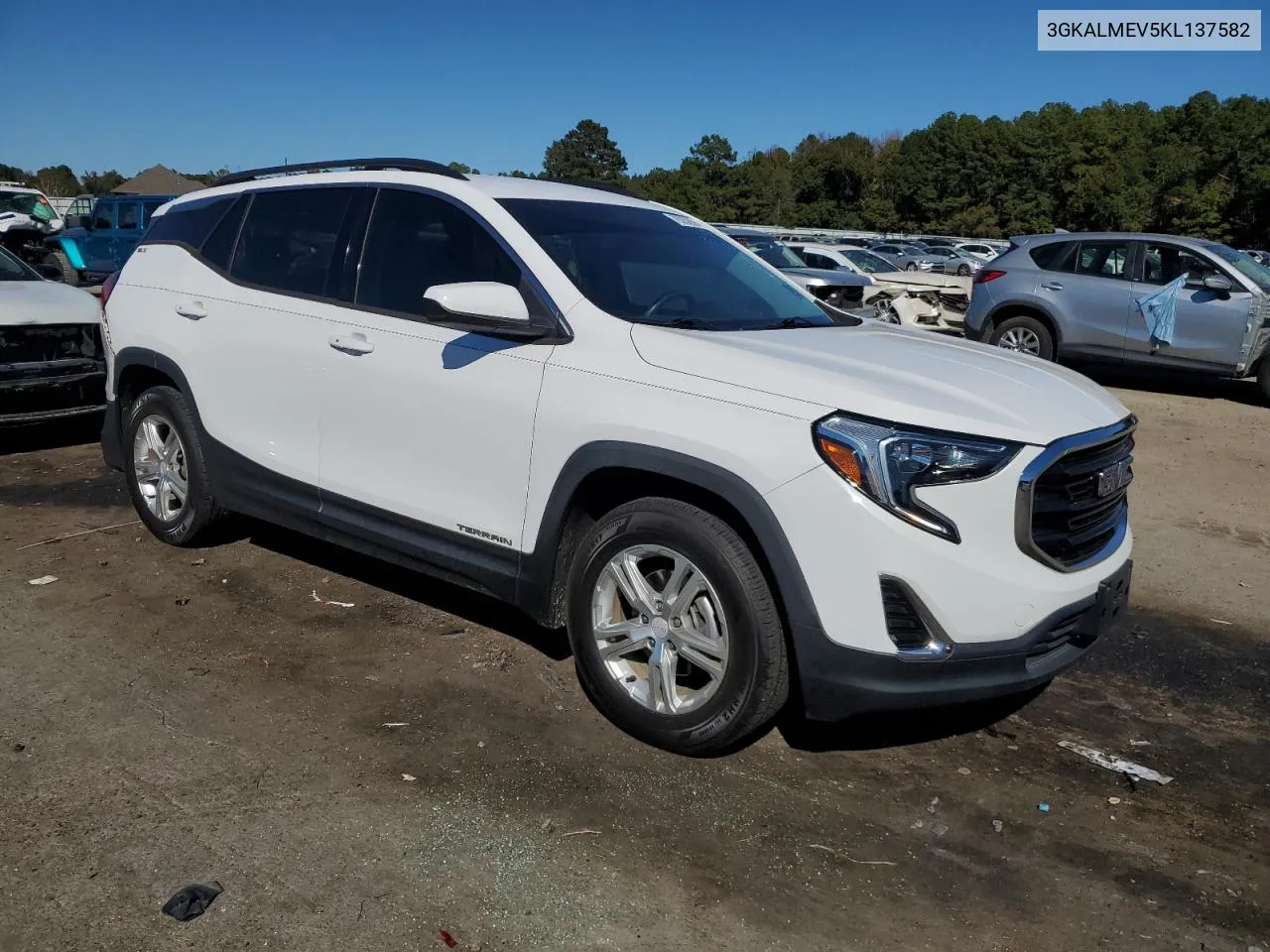 2019 GMC Terrain Sle VIN: 3GKALMEV5KL137582 Lot: 76352694