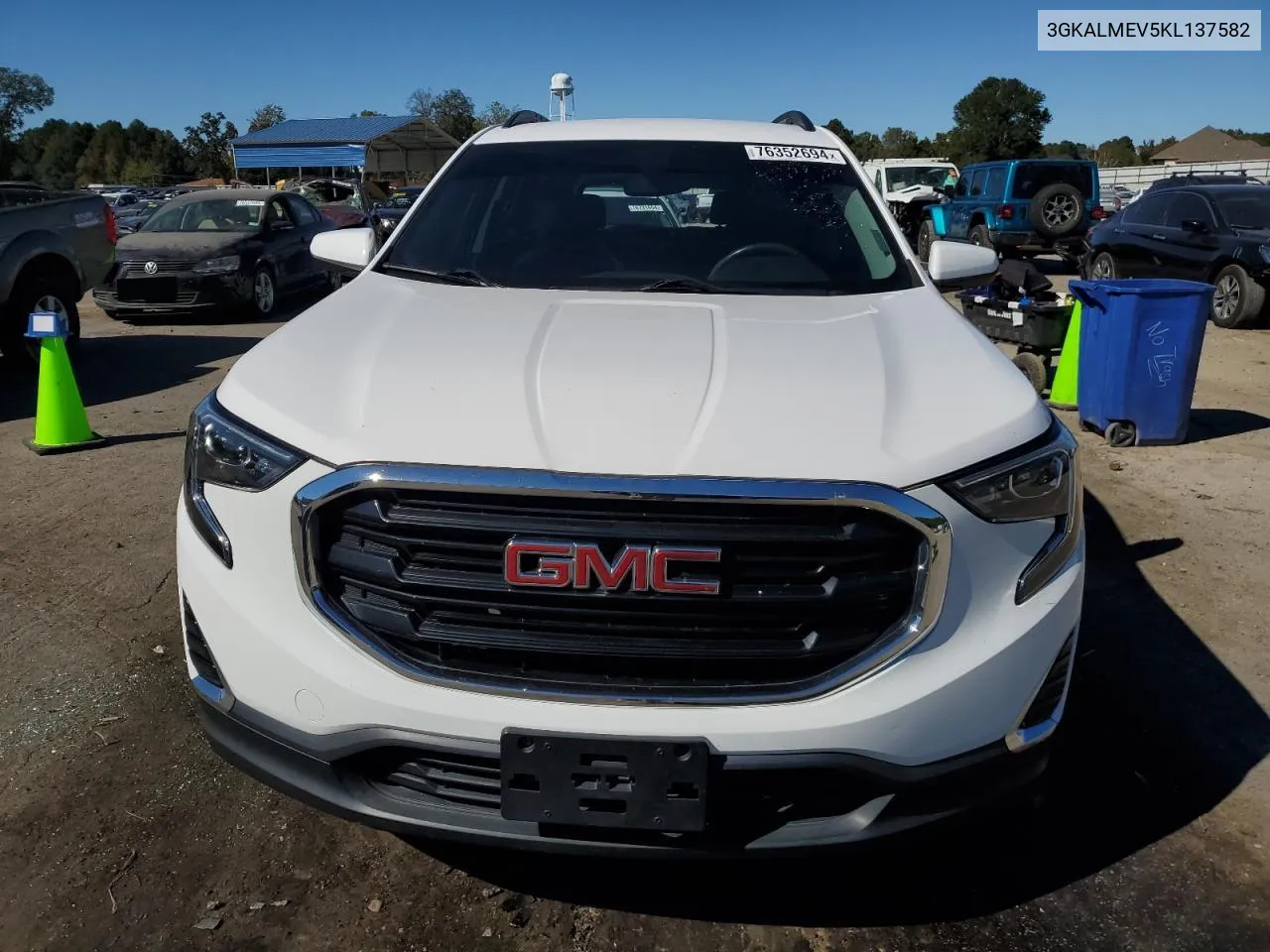 2019 GMC Terrain Sle VIN: 3GKALMEV5KL137582 Lot: 76352694