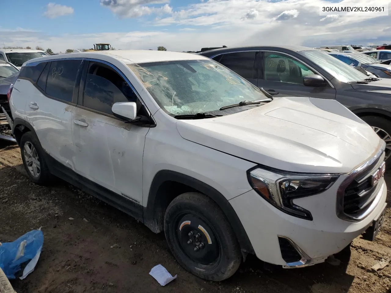 2019 GMC Terrain Sle VIN: 3GKALMEV2KL240961 Lot: 76359144